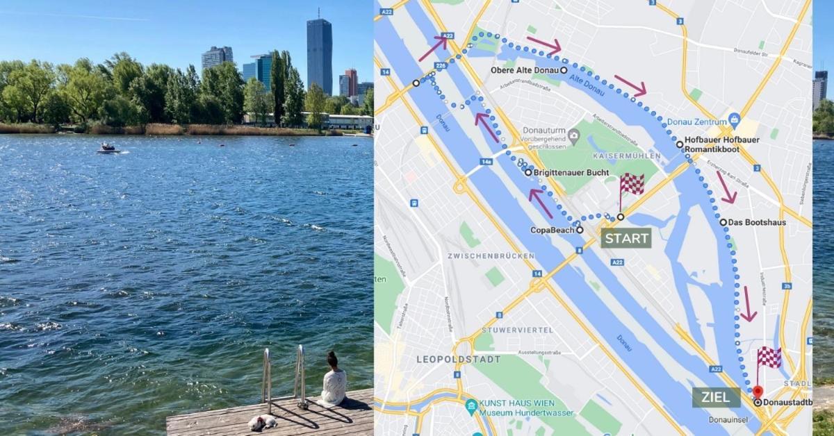 U1 Alte Donau Old Danube City Apartment 2 Vienna Esterno foto